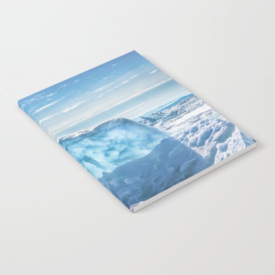 Pressure ridge of lake Baikal Notebook