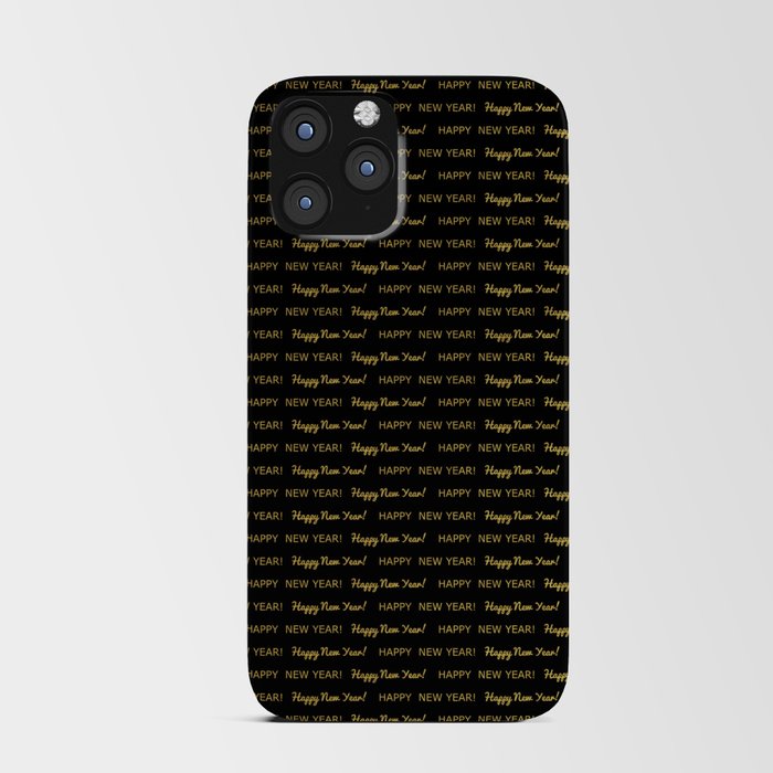 New Year's Eve Pattern 22 iPhone Card Case