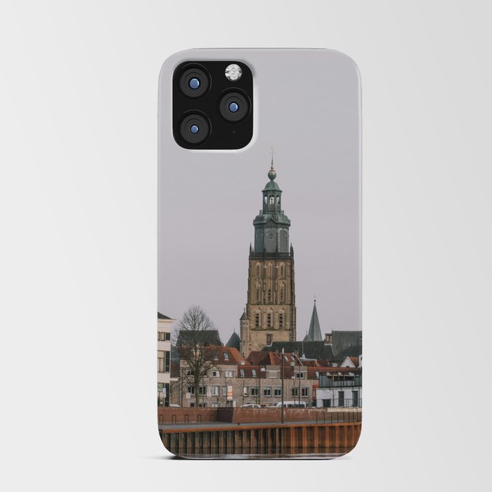 City view of Zutphen - Skyline in the Netherlands - Charming Town with Church in Holland - Travel Photography iPhone Card Case