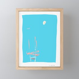 Sutro Moon 01-23-22 Framed Mini Art Print