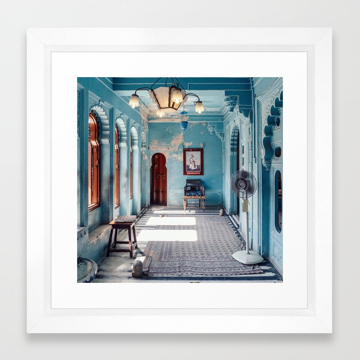 The Blue Room Framed Art Print