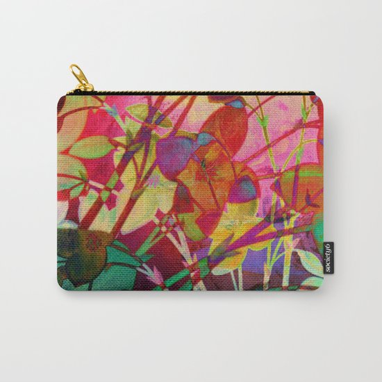 wild floral Carry-All Pouch
