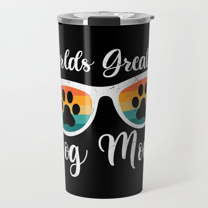 World's Greatest Dog Mom Travel Mug