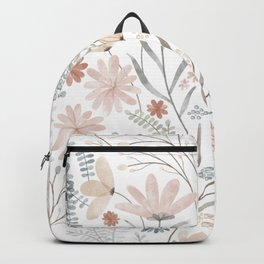 Lille - Floral watercolor - Backpack