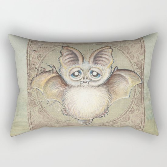 Bat Tito Rectangular Pillow