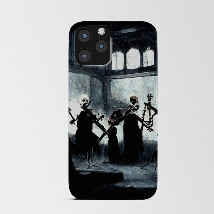 The Skeleton Orchestra iPhone Card Case