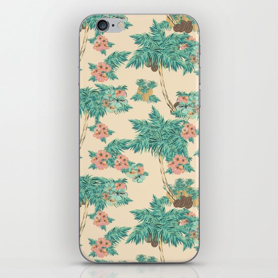 Aloha peach iPhone Skin