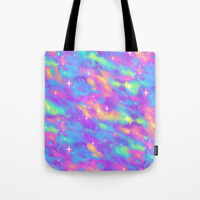 Pastel Galaxy Tote Bag
