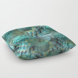 Mermaid Scales Floor Pillow
