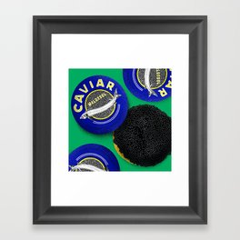 Caviar Framed Art Print
