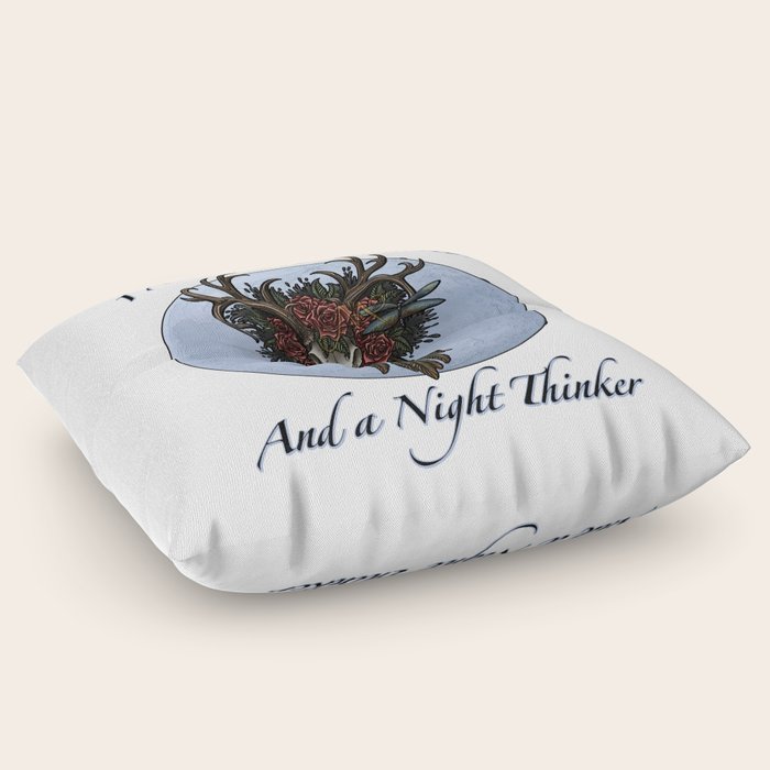 Daydreamer Night Thinker Floor Pillow By Morriganaustin Society6