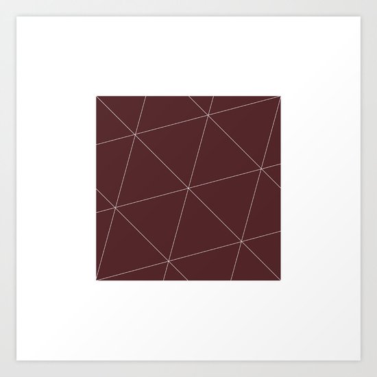 #299 Window into space – Geometry Daily Art Print