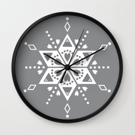 Scandinavian pattern #6 Wall Clock