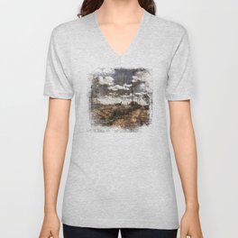 Country Road V Neck T Shirt