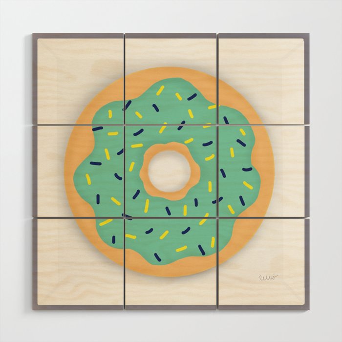 Donut Forget the Sprinkles Wood Wall Art