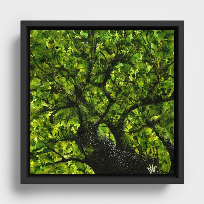 Look Up Framed Canvas
