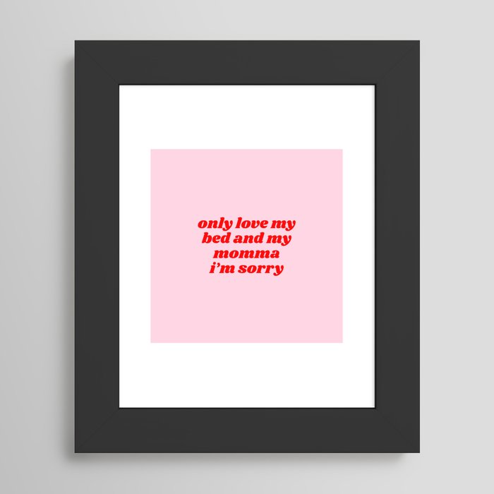 Framed Art Print