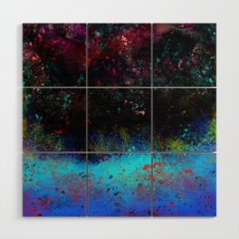 Galaxy Wood Wall Art