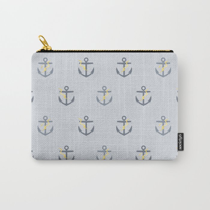 Stormy Nautical Pattern 1 Carry-All Pouch
