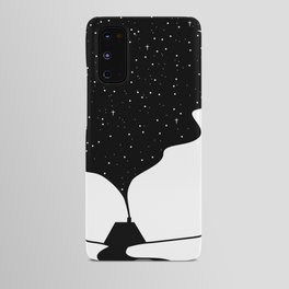 House in the Nightsky Android Case