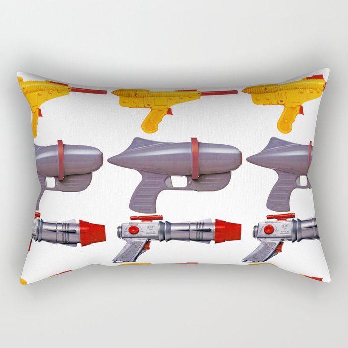 Radical Rayguns Rectangular Pillow
