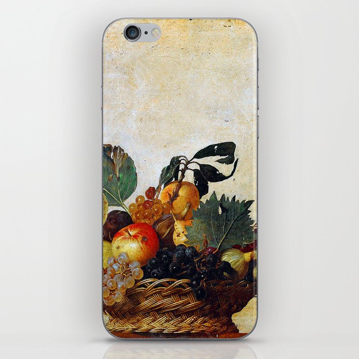 Caravaggio Basket of Fruit iPhone Skin