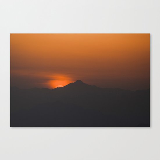 The Great Wall of China II Canvas Print