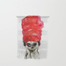 Red Turban Wall Hanging