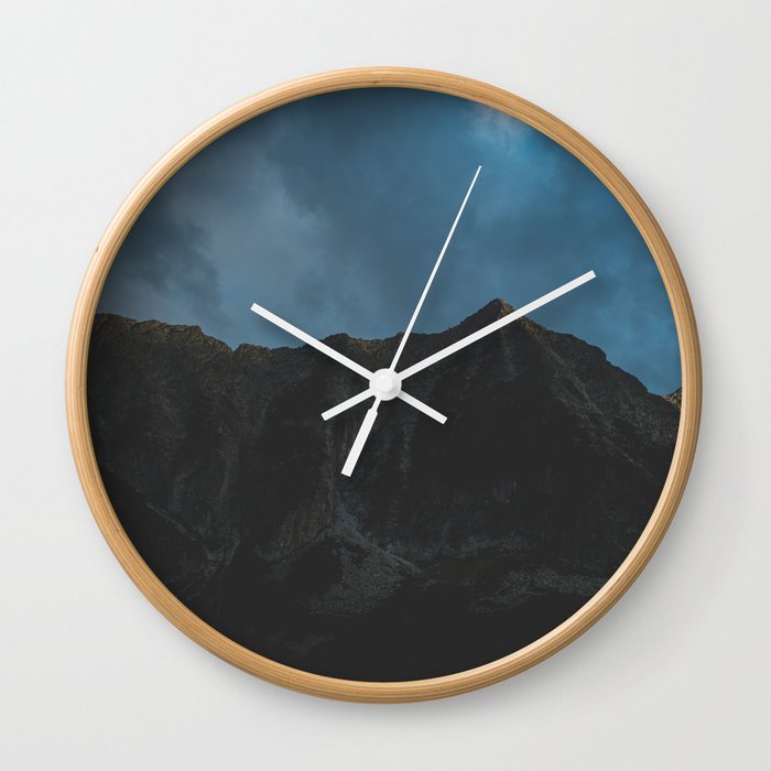 The Mountain Wall Clock