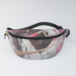 Love in Carmine Color Fanny Pack