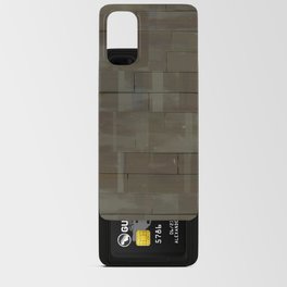 Abstract splashed old brick block Android Card Case