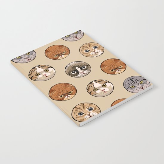Polka Meaw Notebook