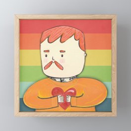 Ginger Love Framed Mini Art Print