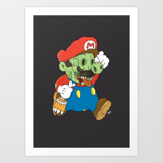 It's A Me Zombio Art Print
