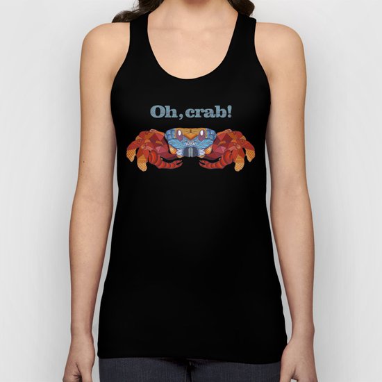 Oh, Crab! Unisex Tank Top