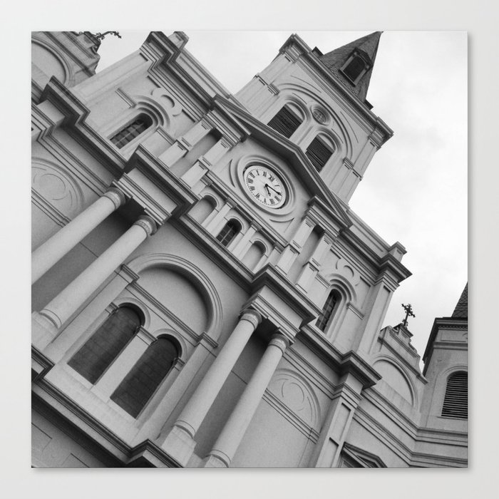 New Orleans Cathedral Canvas Print