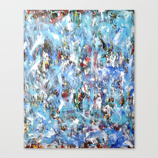 GOOD MORNING BLUE Canvas Print