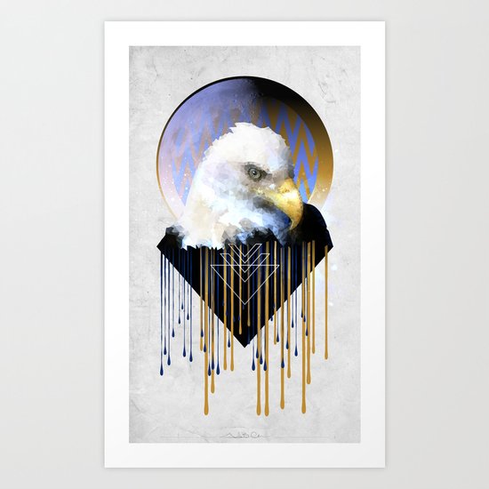 Wise Eagle Art Print