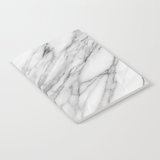 Carrara Marble Notebook