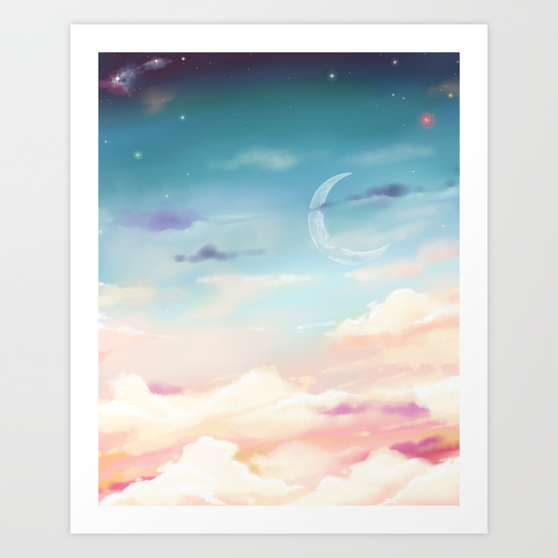 Magic Sky Art Print By Alisblack Society6