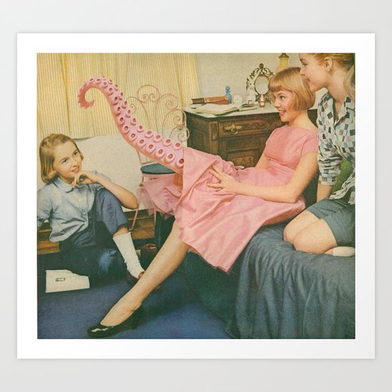 Teentacle Art Print