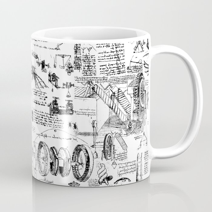 Da Vinci's Sketchbook Coffee Mug