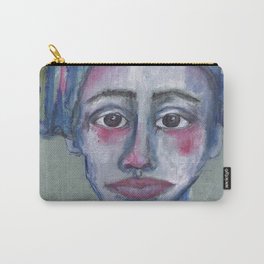 Excuse me? Carry-All Pouch | Softpastels, Pastelpencils, Quirkyfaces, Panpastels, Australianartist, Painting 