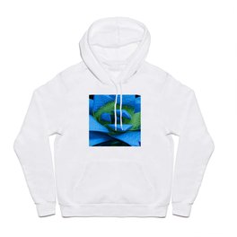 Spectacular Neon Blue Awesome Succulent Plant Hoody