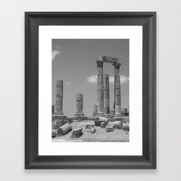 Jordanian Ruin II Framed Art Print