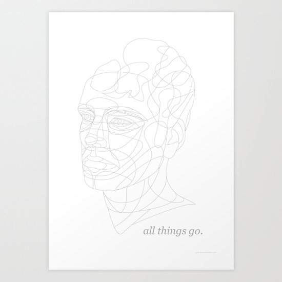 All Things Go Art Print