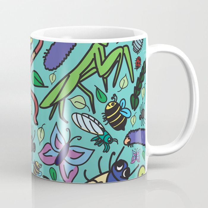 Bug Pattern Coffee Mug