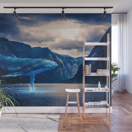 Whale Watching Wall Mural