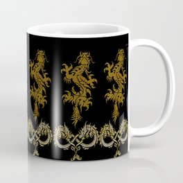 Muster Drachen - metallisch Coffee Mug