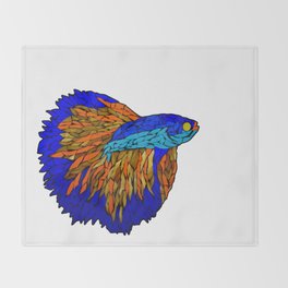 Betta Throw Blankets Society6